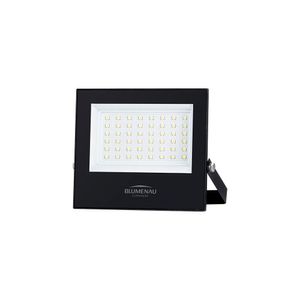 Refletor Blumenau Led Play 50w Preto Bivolt 6500k Luz Branca