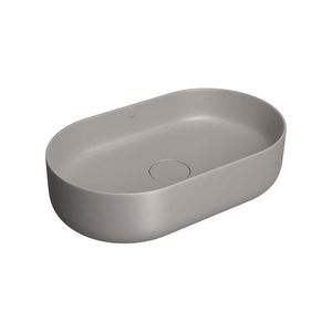 Cuba De Apoio Deca Slim 50x30 L.14050.85 Oval Soft Antracite
