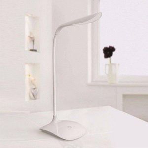 Luminaria Mesa Flexivel Touch Sem Fio 3 Níveis Luz 14 Led Mesa