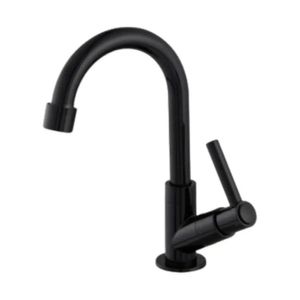 Torneira Lavatório Veneza Bica Móvel Abs 6166 C61 Preta