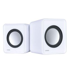 Caixa De Som 2.0 Usb 5v 2x 1w Com Controlador De Volume