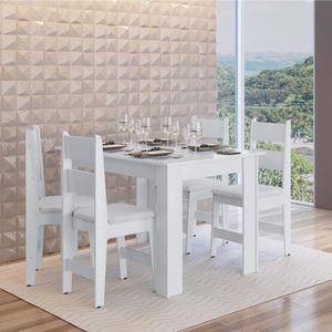 Conjunto Mesa Com Cadeiras 004