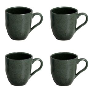 Conjunto De Canecas 04 Peças Orgânico Arauco Porto Brasil