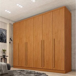 Guarda Roupa Casal 6 Portas Sevila Tcil Móveis Cinamomo