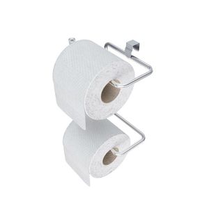 Suporte Duplo De Papel Higiênico Para Caixa Acoplada - Stolf Cromado