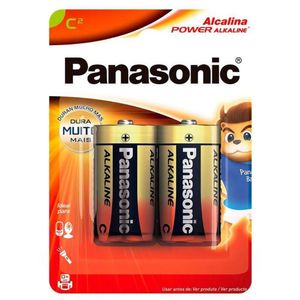 2 Pilhas Alcalinas C Panasonic [f108]