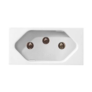 Modulo Tomada 2p+t 20a Branco Soprano Soprano