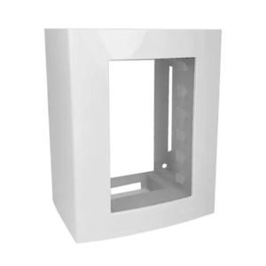 Caixa Sobrepor 3 Postos Branco Sleek Margirius 18646