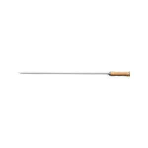 Espeto Para Churrasco Tramontina Com Lamina Em Aço Inox E Cabo De Madeira 75 Cm