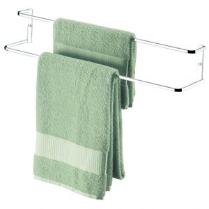 Porta Toalha Banheiro Sup Para Toalha Duplo 60Cm Future 1668