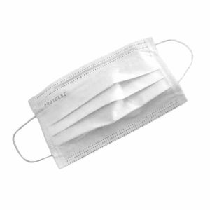 Máscara Branco Descartável Com Elástico Tripla C/50 75g