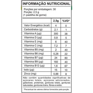 Kit 3 Gummy Multivitamínico Sabor Framboesa Unilife 30 Gomas