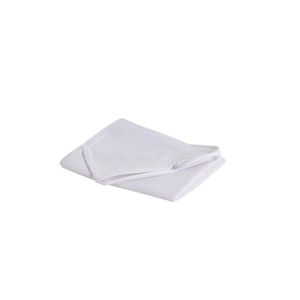 Capa Protetora Impermeável Para Travesseiro 1 Peça 70cm X 50cm 180 Fios 100% Algodão Com Zíper Branco
