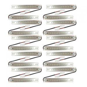 Kit Lâmpada Led Retangular 20 Peças Bivolt