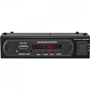 Modulo Pre Amplificador Fm/Usb/Mp3/Bluetooth 1000Bt Preto Hayonik