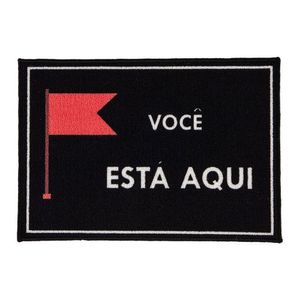 Tapete De Porta Estampado Bem Vindo