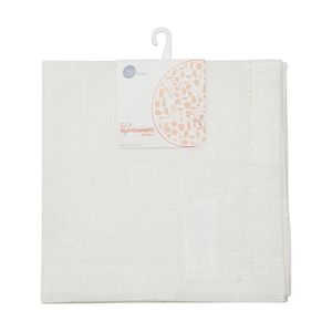 Guardanapo Off-white Ponto Ajour Algodão Luxo 40x40cm Wolff