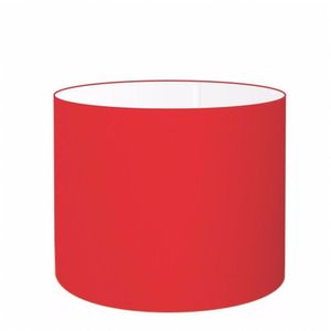 Cúpula Abajur E Luminaria Cp-8019 Ø40X30Cm - Vermelho