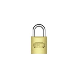 Cadeado Zamac Latonado - Stam 20mm