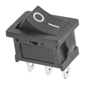 Chave Retangular On/Off 3 Polos Kcd1-102