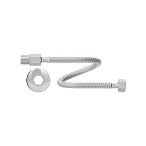 Engate Flexível De Aço Inoxidável Macho X Fêmea 1/2" 30cm - Censi