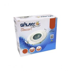 Spot Led Redondo Direcionavel 07x6500k Br