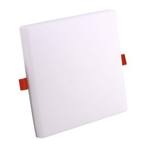 Painel De Led Frameless Quadrado Embutir 24w Bivolt Bravalumi 6500k Luz Fria