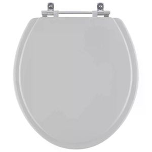 Assento Sanitário Diamantina Cinza Claro Para Vaso Icasa