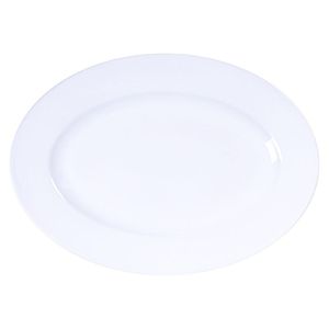 Travessa Oval Tramontina Maria Augusta Em Porcelana 40x29 Cm