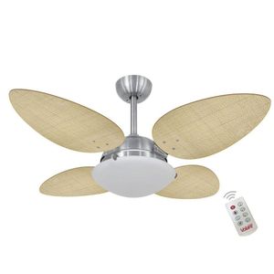Ventilador Volare P Palmae Natural 127V E Controle Remoto