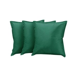 Kit 3 Almofadas Decorativas Bali Veludo Verde - Verde