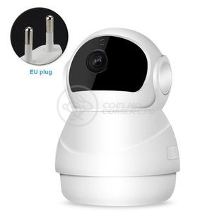 Câmera Ip C360 Segurança Wifi Hd 1080P Sem Fio Jortan 8166Xp