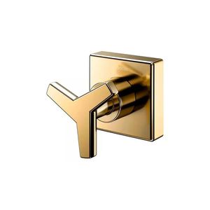 Acabamento Para Registro Docol City 877543 Para Base Deca 1-2", 3-4" E 1" Ouro Polido