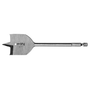 Broca Para Madeira Com Ponta Chata 1.1-2" 150 Mm Tramontina Em Aço Especial