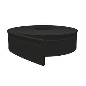 Rodapé Eva Autocolante 10cm Altura Rp16 Preto Metro
