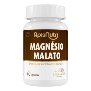 Magnésio Malato (60 Caps) - Padrão: único