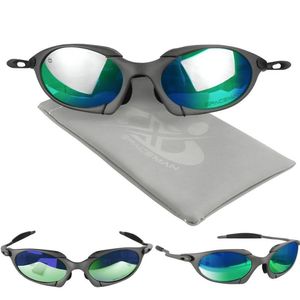 Oculos Sol Proteção Uv Cinza Lupa Metal Masculino + Case