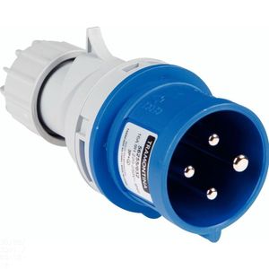 Plugue Móvel Industrial 3p+t 16 A 220-250 Vca 9 H Tramontina Tramontina