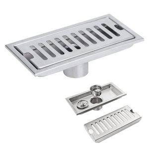 Ralo Linear Inox 30cm Banheiro Lavabo Area Externa Anti Odor Anti Inseto Piscina Quintal Resistente Higienico