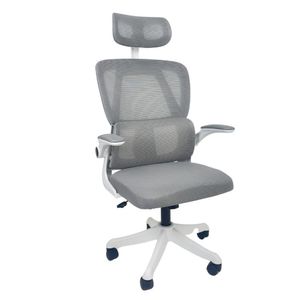 Cadeira De Escritório Presidente Executiva Oficial Legacy Cinza