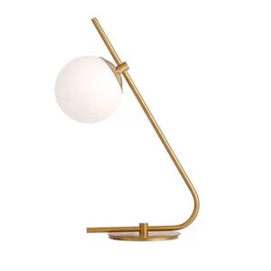 Luminária Abajur Startec Barcelona Globo 1xg9 Bivolt Dourado