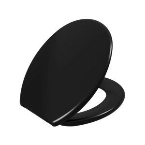 Assento Sanitário Soft - Astra Preto