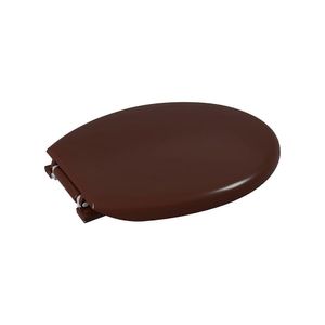 Assento Sanitário Plástico Astra Tpk-as Almofadado Marrom