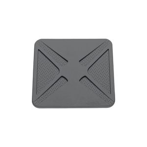 Descanso De Panela Tramontina Lyon Em Silicone Cinza