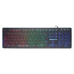 Teclado Gamer Steampunk KM76 para Jogadores e Estilo Único