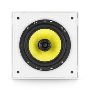 Caixa De Som Frahm Arandela 6 Cx 100w Branca Quadrada 31819