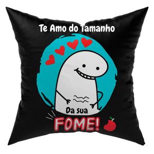 Capa De Almofada Avulsa 45Cm X 45Cm Tamanho Da Sua Fome