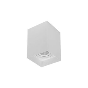 Spot De Sobrepor Astraled Carina Par 20 E27 Quadrado Bivolt Branco Ss-7710