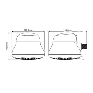 Ducha Master Banho Eletrônica 220v - Zagonel Branco