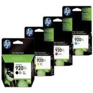 Cartucho Hp 920xl Kit 4 Cores 6000 6500 E709c 7500a
